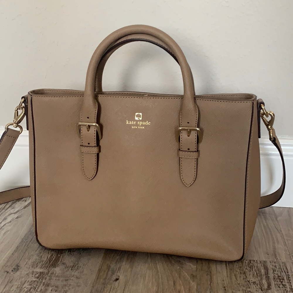 Kate Spade Cove St. Satchel dune